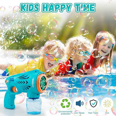 AUTOMATIC BUBBLE GUN TOY